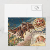 Carte postale Vintage Christmas (Devant / Derrière)