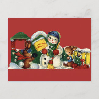 Carte postale Vintage Christmas