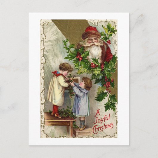 Carte postale Vintage Christmas (Devant)