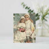 Carte postale Vintage Christmas (Debout devant)