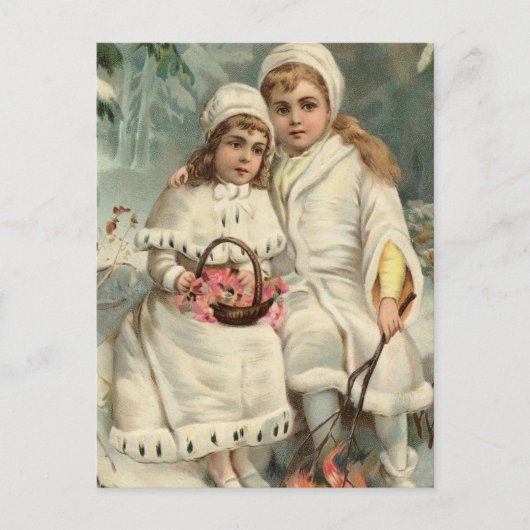 Carte postale Vintage Christmas (Devant)