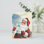 Carte postale Vintage Christmas (Debout devant)