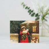 Carte postale Vintage Christmas (Debout devant)
