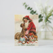 Carte postale Vintage Christmas (Debout devant)