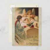 Carte postale Vintage Christmas (Devant / Derrière)