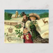 Carte postale Vintage Christmas (Devant)