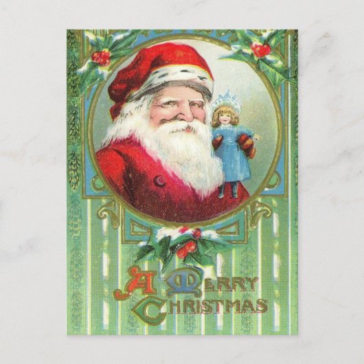 Carte postale Vintage Christmas (Devant)