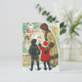 Carte postale Vintage Christmas (Debout devant)