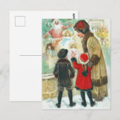 Carte postale Vintage Christmas (Devant / Derrière)