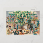 Carte postale Vintage Christmas (Devant / Derrière)