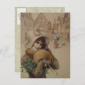 Carte postale Vintage Christmas (Devant / Derrière)