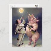 Carte postale Vintage Christmas (Devant / Derrière)