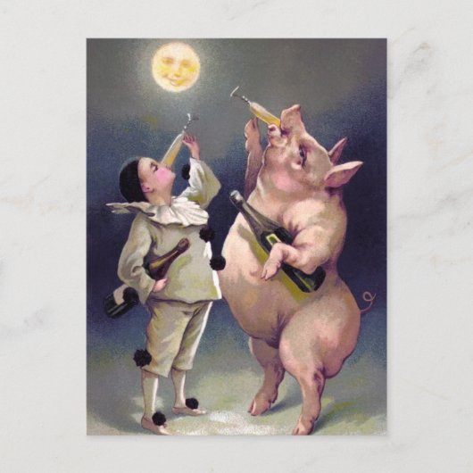 Carte postale Vintage Christmas (Devant)