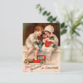 Carte postale Vintage Christmas (Debout devant)