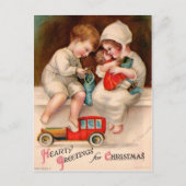 Carte postale Vintage Christmas (Devant)