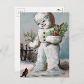 Carte postale Vintage Christmas (Devant / Derrière)