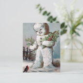 Carte postale Vintage Christmas (Debout devant)