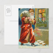 Carte postale Vintage Christmas (Devant / Derrière)