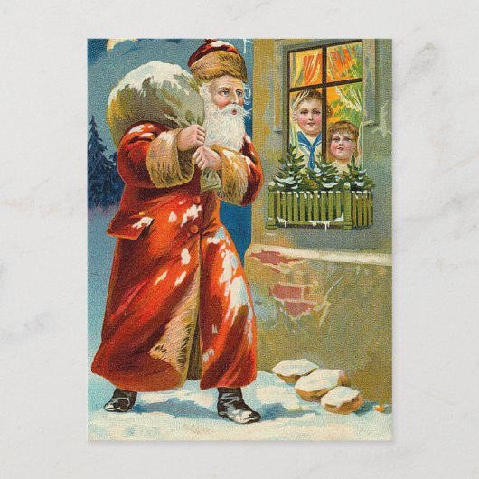 Carte postale Vintage Christmas (Devant)