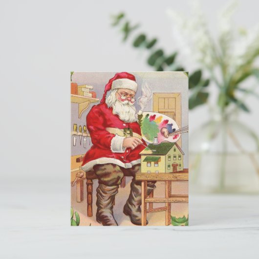 Carte postale Vintage Christmas (Debout devant)