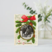 Carte postale Vintage Christmas (Debout devant)
