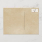 Carte postale Vintage Christmas (Dos)