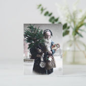 Carte postale Vintage Christmas (Debout devant)