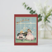 Carte postale Vintage Christmas (Debout devant)