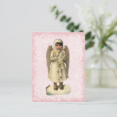 Carte postale Vintage Christmas Angel (Debout devant)