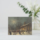 Carte postale Vintage Christmas Eve (Debout devant)