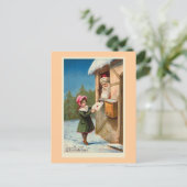 Carte postale Vintage "Christmas Mail" (Debout devant)