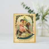 Carte postale Vintage Christmas Morning (Debout devant)