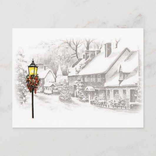 Carte postale vintage ChristmasTown (Devant)