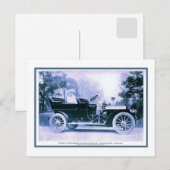 Carte Postale Vintage Classic American car Columbia 1909 (Devant / Derrière)