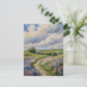 Carte postale Vintage Claude Monet (Debout devant)