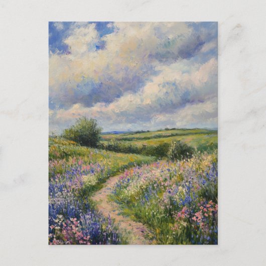 Carte postale Vintage Claude Monet (Devant)