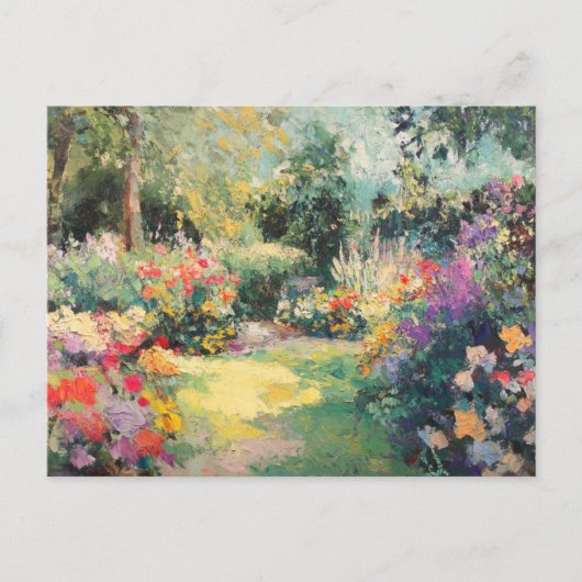 Carte postale Vintage Claude Monet (Devant)