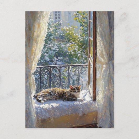 Carte postale Vintage Claude Monet (Devant)