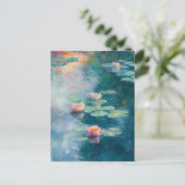 Carte postale Vintage Claude Monet (Debout devant)