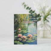 Carte postale Vintage Claude Monet (Debout devant)