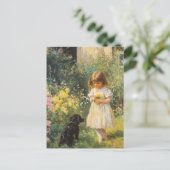 Carte postale Vintage Claude Monet (Debout devant)