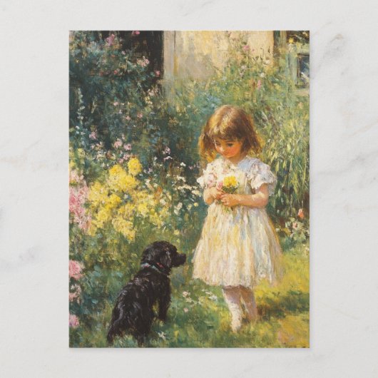 Carte postale Vintage Claude Monet (Devant)