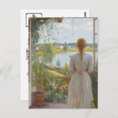 Carte postale Vintage Claude Monet (Devant / Derrière)