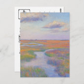 Carte postale Vintage Claude Monet (Devant / Derrière)