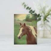 Carte Postale Vintage clinquant (Debout devant)