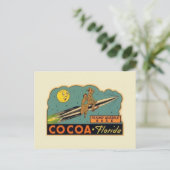 Carte postale vintage Cocoa Florida Missile Base (Debout devant)