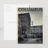 Carte postale vintage Columbus Travel (Devant / Derrière)