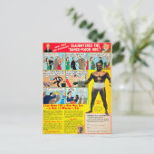 Carte Postale vintage Comic Book Muscle Publicité (Debout devant)