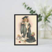 Carte postale VINTAGE Conception de remise des dip (Debout devant)