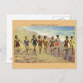 Carte postale vintage Coney Island (Devant / Derrière)